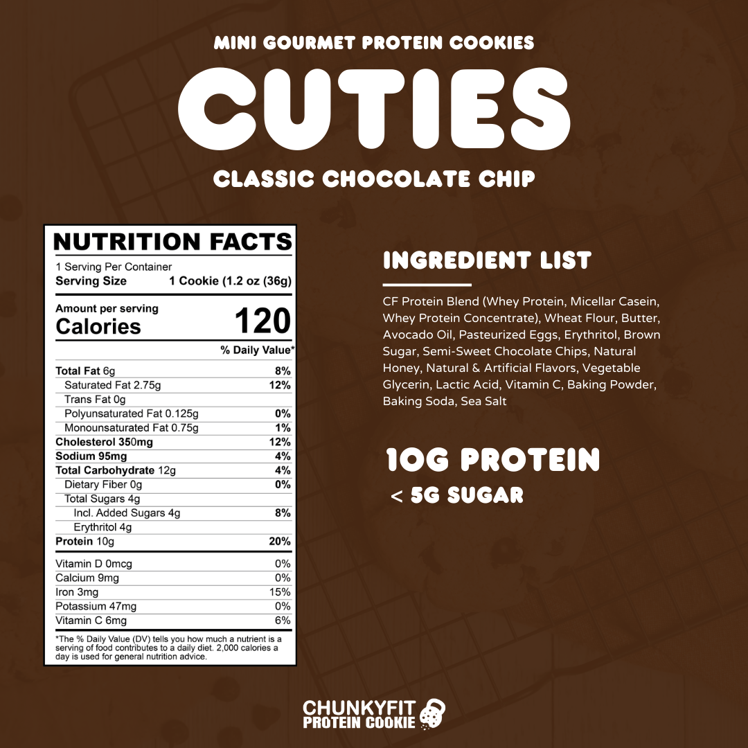 Chocolate Chip Cuties - 5 Pack