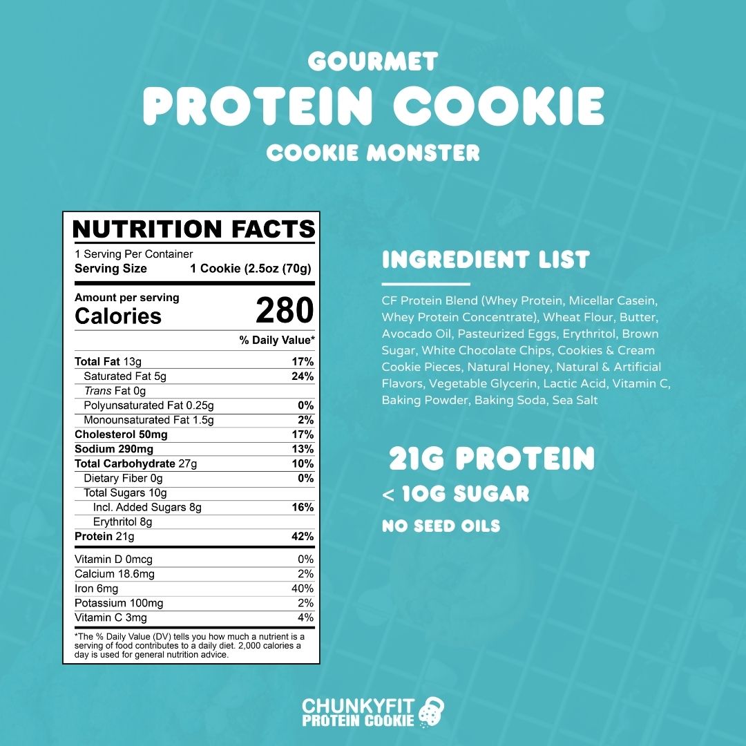 Cookie Monster - 12PK